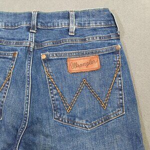 Wrangler Jeans Men's 29x34 Fits 29x32 Blue Retro Slim Straight Western Denim